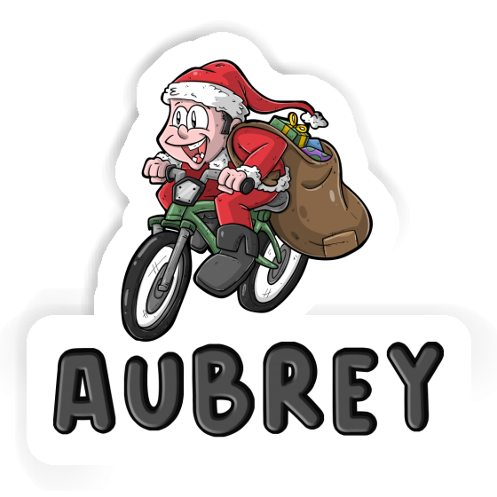 Bicycle Rider Sticker Aubrey Notebook Image