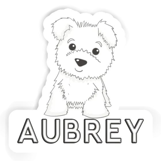 Aubrey Autocollant Terrier Gift package Image