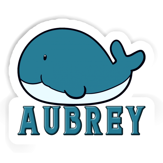 Whale Sticker Aubrey Image