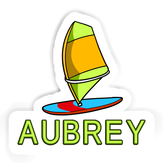 Windsurf Board Sticker Aubrey Laptop Image