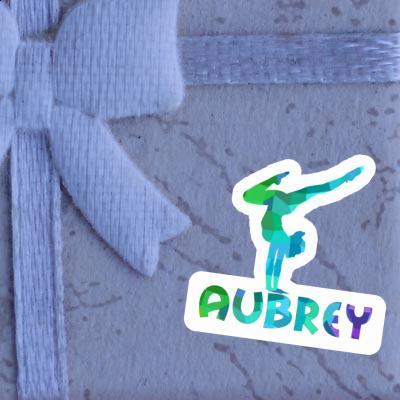 Autocollant Aubrey Femme de yoga Gift package Image