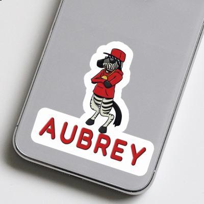 Autocollant Zèbre Aubrey Gift package Image