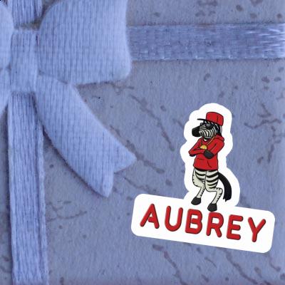 Autocollant Zèbre Aubrey Image