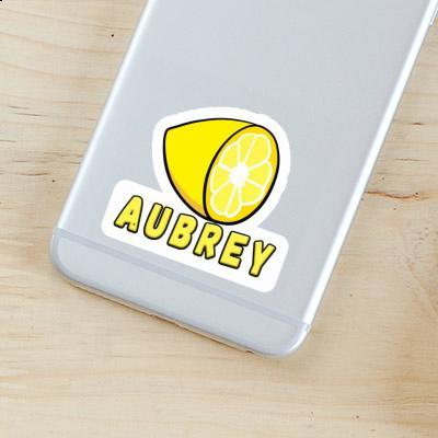 Sticker Aubrey Zitrone Image