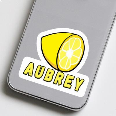 Sticker Aubrey Zitrone Laptop Image