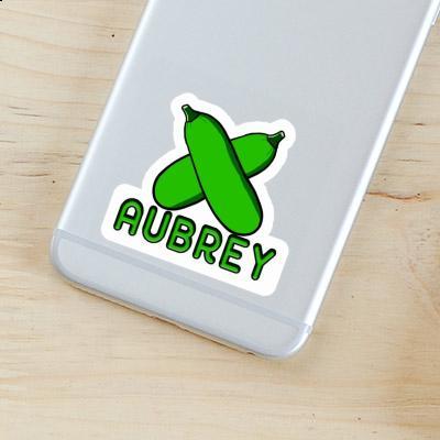 Sticker Aubrey Zucchini Laptop Image