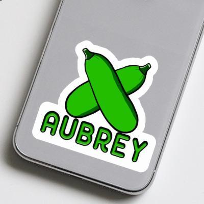 Autocollant Aubrey Courgette Laptop Image