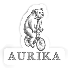 Aurika Aufkleber Velofahrer Image