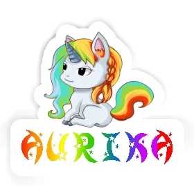 Aurika Sticker Einhorn Image