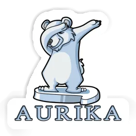 Aufkleber Aurika Eisbär Image