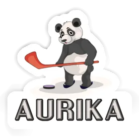 Eishockey-Panda Sticker Aurika Image