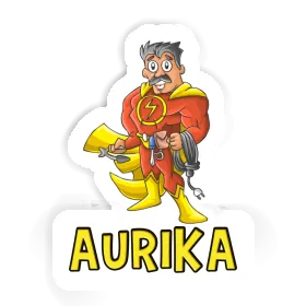 Sticker Elektriker Aurika Image
