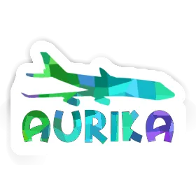 Autocollant Jumbo-Jet Aurika Image