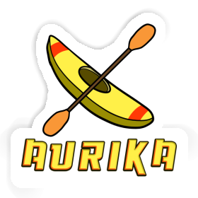 Aurika Aufkleber Kanu Image