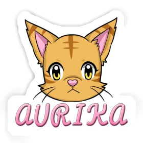 Aurika Aufkleber Kätzchen Image