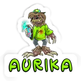 Sticker Aurika Monster Image