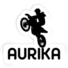 Sticker Aurika Motocross-Fahrer Image