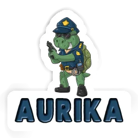 Aufkleber Aurika Polizist Image