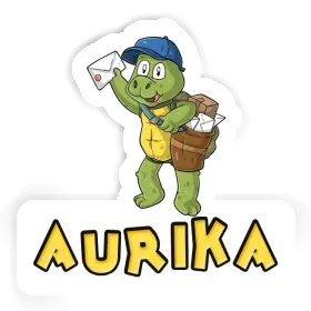 Aurika Aufkleber Postbote Image
