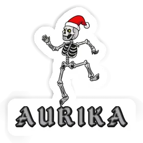 Sticker Christmas Skeleton Aurika Image