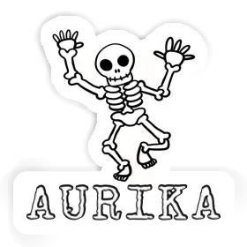 Sticker Aurika Skull Image