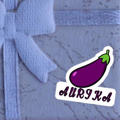 Aurika Sticker Aubergine Gift package Image