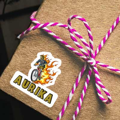 Aurika Sticker Biker Notebook Aurika Sticker Biker Gift package Image