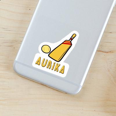 Autocollant Aurika Maillet de cricket Autocollant Aurika Maillet de cricket Image