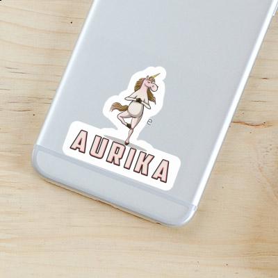 Aurika Sticker Yoga-Einhorn Aurika Sticker Yoga-Einhorn Image