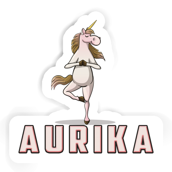 Aurika Sticker Yoga-Einhorn Notebook Aurika Sticker Yoga-Einhorn Notebook Image