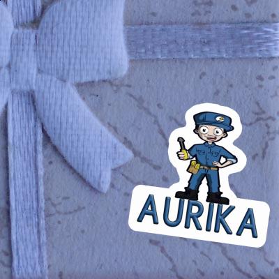 Elektriker Aufkleber Aurika Laptop Image