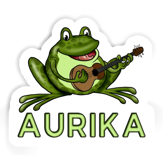Aurika Aufkleber Frosch Notebook Aurika Aufkleber Frosch Gift package Image