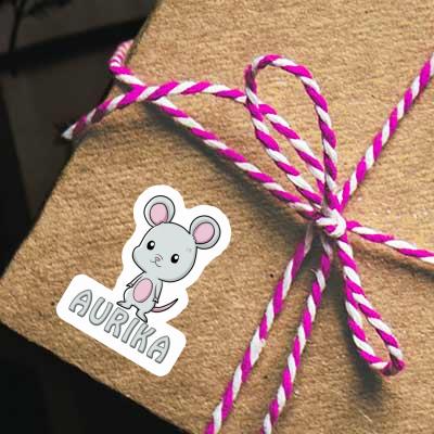 Aufkleber Aurika Maus Gift package Image