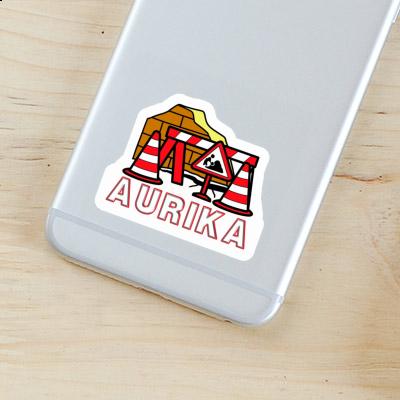 Autocollant Construction de routes Aurika Gift package Image