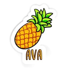 Autocollant Ava Ananas Image
