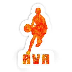 Autocollant Ava Joueur de basket-ball Image