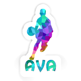 Autocollant Ava Joueur de basket-ball Image