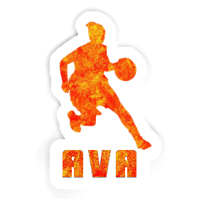 Autocollant Ava Joueuse de basket-ball Image
