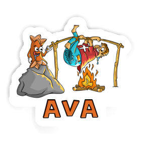 Ava Autocollant Cervelat Image
