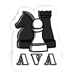 Ava Autocollant Pièce d'échec Image