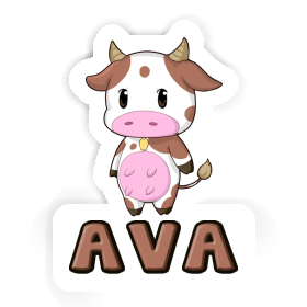 Kuh Aufkleber Ava Image