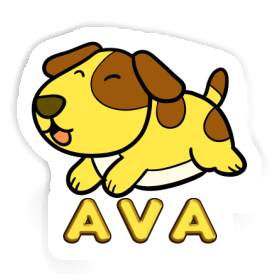 Sticker Ava Dog Image