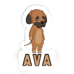 Sticker German Mastiff Ava Image