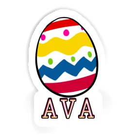 Aufkleber Osterei Ava Image