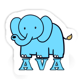 Ava Sticker Elefant Image