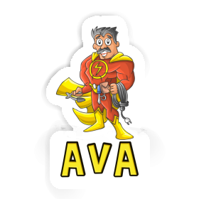 Aufkleber Ava Elektriker Image