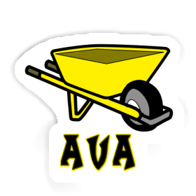 Brouette Autocollant Ava Image
