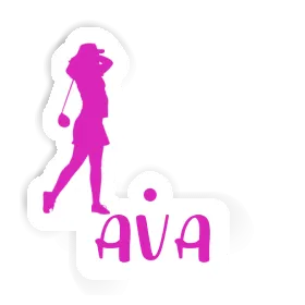 Golfeuse Autocollant Ava Image