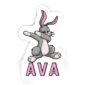 Ava Aufkleber Hase Image