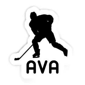 Ava Autocollant Joueur de hockey Image